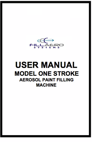 User Manual - Model One Stroke